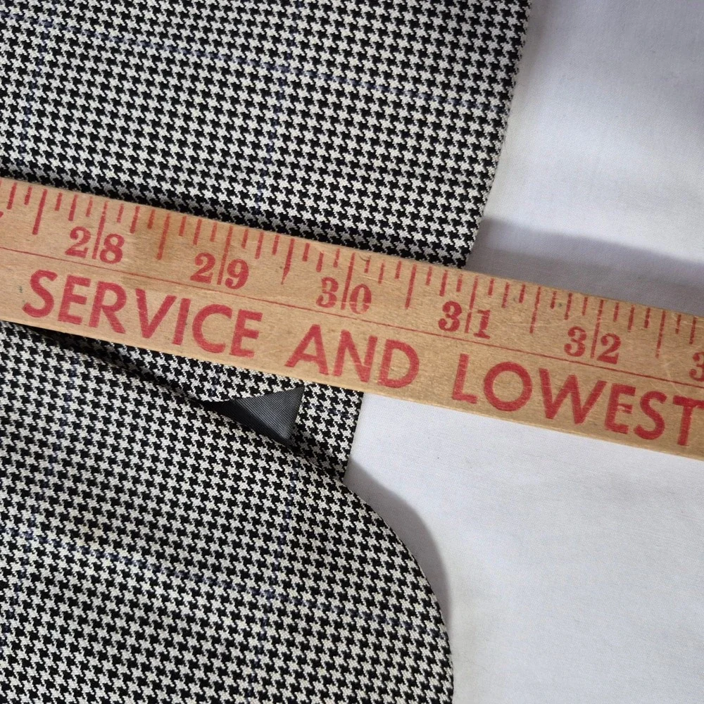 Brooks Brothers 1818 Madison x E. Thomas Blazer 38S Silk Wool Herringbone Jacket